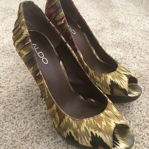 Aldo Floral Heels
